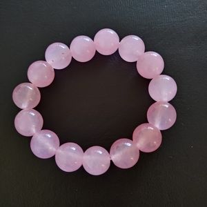(LAST CHANCE- 5/$10) ROSE QUARTZ BRACELET